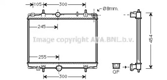 Теплообменник AVA QUALITY COOLING PE2198