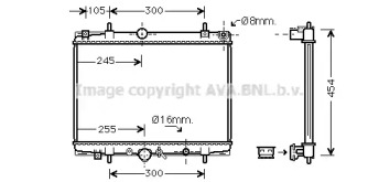 Теплообменник AVA QUALITY COOLING PE2200