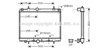 Теплообменник AVA QUALITY COOLING PE2201