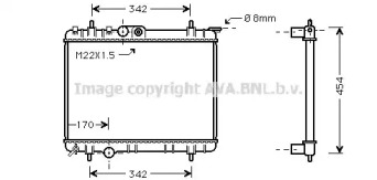 Теплообменник AVA QUALITY COOLING PE2205