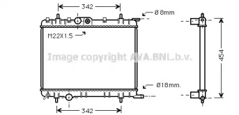 Теплообменник AVA QUALITY COOLING PE2206