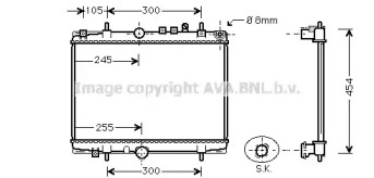 Теплообменник AVA QUALITY COOLING PE2208