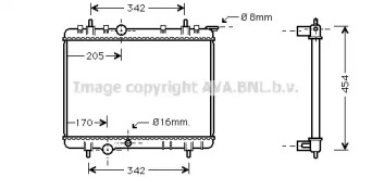 Теплообменник AVA QUALITY COOLING PE2212