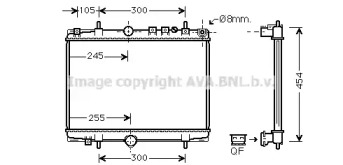 Теплообменник AVA QUALITY COOLING PE2234