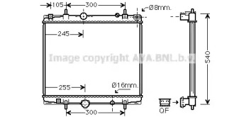 Теплообменник AVA QUALITY COOLING PE2237