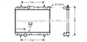 Теплообменник AVA QUALITY COOLING PE2247