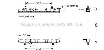 Теплообменник AVA QUALITY COOLING PE2260