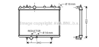 Теплообменник AVA QUALITY COOLING PE2266