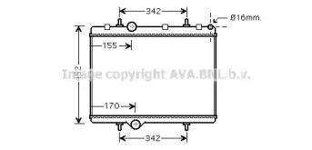 Теплообменник AVA QUALITY COOLING PE2281