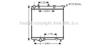 Теплообменник AVA QUALITY COOLING PE2288