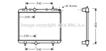 Теплообменник AVA QUALITY COOLING PE2330