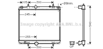 Теплообменник AVA QUALITY COOLING PE2331