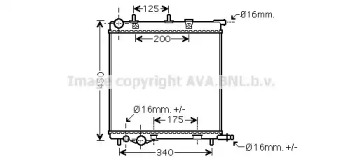 Теплообменник AVA QUALITY COOLING PE2368