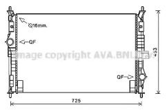 Теплообменник AVA QUALITY COOLING PE2386