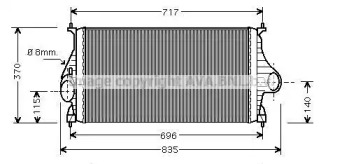 Теплообменник AVA QUALITY COOLING PE4273