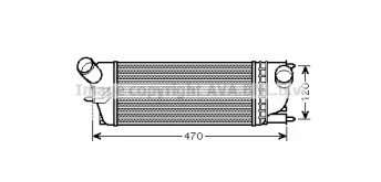 Теплообменник AVA QUALITY COOLING PE4336