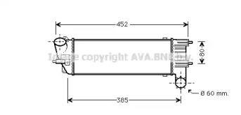 Теплообменник AVA QUALITY COOLING PE4344