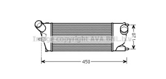 Теплообменник AVA QUALITY COOLING PE4345