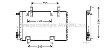 Конденсатор, кондиционер AVA QUALITY COOLING PE5161