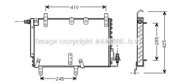 Конденсатор, кондиционер AVA QUALITY COOLING PE5166