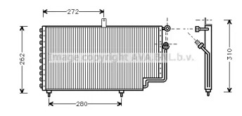 Конденсатор, кондиционер AVA QUALITY COOLING PE5169