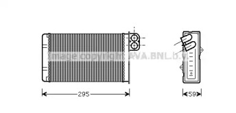 Теплообменник AVA QUALITY COOLING PE6240