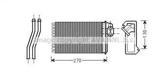 Теплообменник AVA QUALITY COOLING PE6340