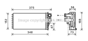 Теплообменник AVA QUALITY COOLING PE6359