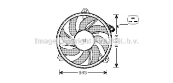 Вентилятор AVA QUALITY COOLING PE7524