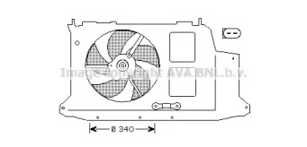 Вентилятор AVA QUALITY COOLING PE7532