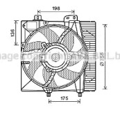 Вентилятор AVA QUALITY COOLING PE7550