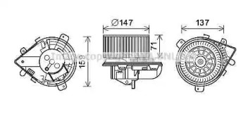 Электродвигатель AVA QUALITY COOLING PE8380