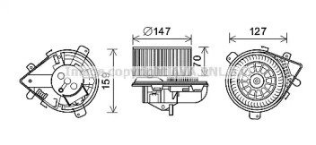 Электродвигатель AVA QUALITY COOLING PE8393