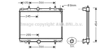 Теплообменник AVA QUALITY COOLING PEA2198