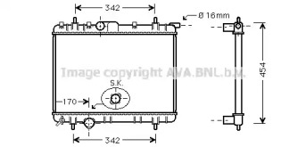 Теплообменник AVA QUALITY COOLING PEA2247