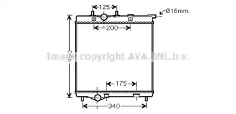 Теплообменник AVA QUALITY COOLING PEA2298