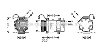 Компрессор AVA QUALITY COOLING PEAK036