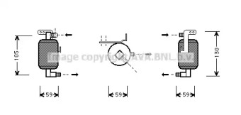 Осушитель AVA QUALITY COOLING PED195