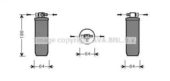 Осушитель AVA QUALITY COOLING PED270