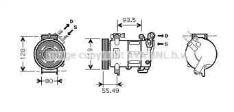 Компрессор AVA QUALITY COOLING PEK316