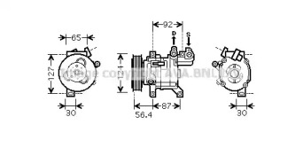 Компрессор AVA QUALITY COOLING PEK318