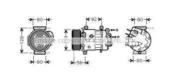 Компрессор AVA QUALITY COOLING PEK320