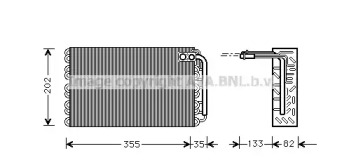 Испаритель AVA QUALITY COOLING PEV009