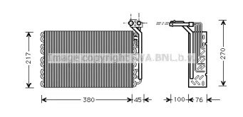 Испаритель AVA QUALITY COOLING PEV010