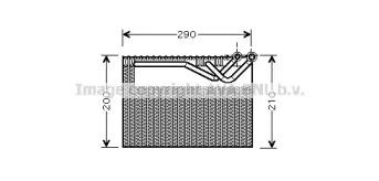 Испаритель AVA QUALITY COOLING PEV278