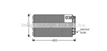 Испаритель AVA QUALITY COOLING PEV346