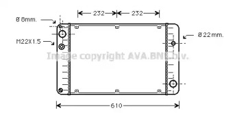 Теплообменник AVA QUALITY COOLING PR2004