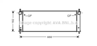 Теплообменник AVA QUALITY COOLING PR2045