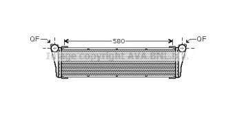 Теплообменник AVA QUALITY COOLING PR2053