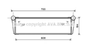 Теплообменник AVA QUALITY COOLING PR2067